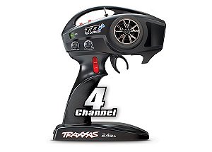 RADIO TRANSMISSOR TQI 2,4 GHZ DE 4 CANAIS TRAXXAS 6530X