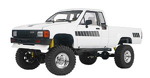 RC4WD Trail Finder 2 "LWB" RTR com carroceria rígida Toyota XtraCab 1987 (Branca)