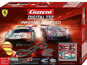 Carrera DIGITAL 132 Inferno of Speed – Autorama Digital Ferrari 1:32