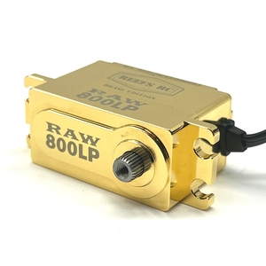 RAW800LP Edição em Latão, Servo de Perfil Baixo Sem Escovas, Totalmente Programável