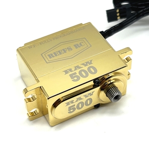 RAW500 Edição em Latão, Alto Torque, Alta Velocidade, Programável, Servo sem Escovas
