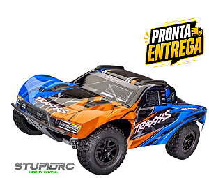 TRAXXAS SLASH 4X4 BRUSHLESS - LARANJA
