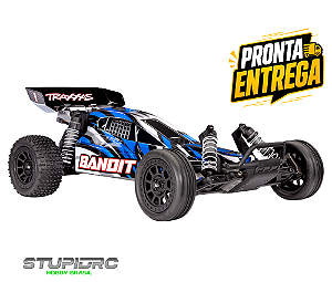 TRAXXAS BANDIT XL-5 COM BATERIA - AZUL