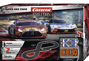 Pista Elétrica Carrera EVOLUTION Flames and Fame 5,3 m