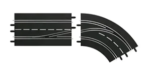 Curva de Troca de Faixa para a Direita — Interna para Externa