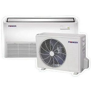 Ar-Condicionado Split 36000 BTUs Pioneer Piso Teto 220V - UR036GHFINV / AN036GHFINV