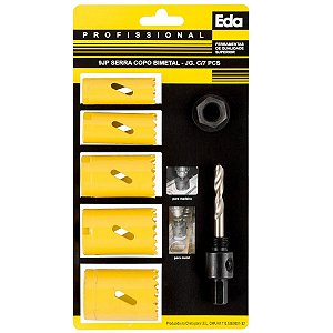 SERRA COPO BIMETAL 7 PCS