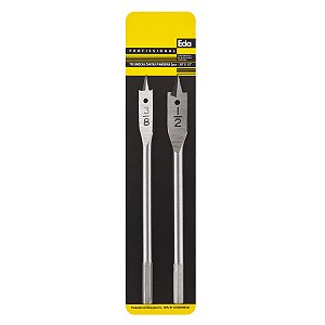 Broca Chata 3/8" e 1/2" para marcenaria