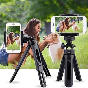Tripe de Mesa TriPod Support Para Celular - Ate 28 Cm