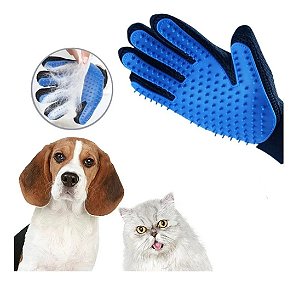 Luva Pet Escova Tira Remove Pelo Cachorro Gato Nano Magnetica