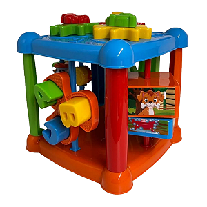 Brinquedo Infantil Multisensorial Bloco Baby Movement