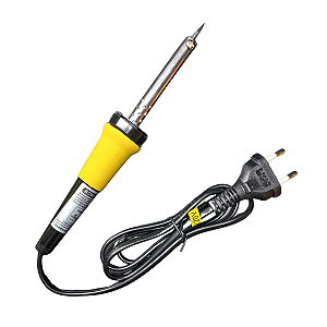 Ferro De Solda Profissional 30w 220v Bomvink BOM-9516 Com Suporte E Tubo De Estanho