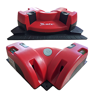 Nível A Laser Para Marcação E Esquadro Com Ventosas MTX Profissional À Pilha Código 350079