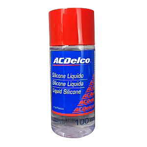 Silicone Líquido ACDelco 100ml Revitalizador De Plásticos Painel Borrachas Pneus Com Aroma Agradável