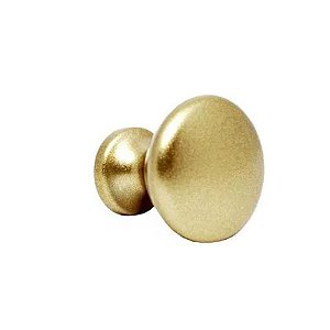 Puxador Ponto Cup Níquel Dourado Zen