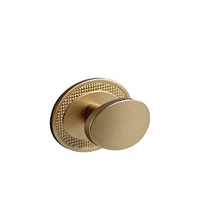 Puxador Ponto Beetle com Base Granada Dourado Zen
