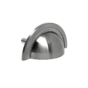 Puxador Concha Shell 64mm Cromado Zen