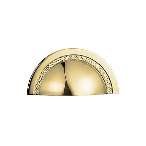 Puxador Concha Shell 64mm Gold Zen
