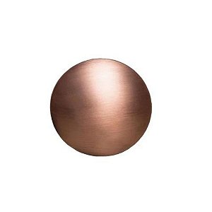 Puxador Ponto Órion 33x20mm Vecchio Cobre Zen Design
