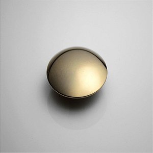 Puxador Ponto Órion 33x20mm Dourado Zen Design