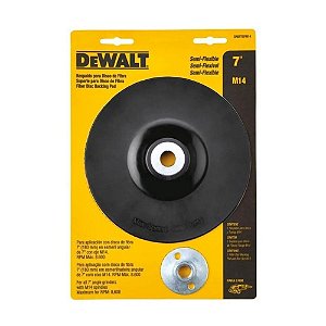 Suporte Disco de Lixa Semi Flexível 7 pol. com Flange DABP7SFM14 Dewalt