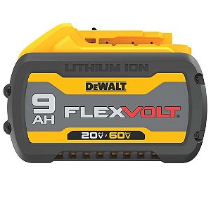 Bateria Íon Lítio Flexvolt 20v/60v MAX 9ah DCB609-B3 Dewalt