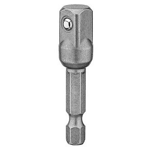Adaptador para Soquete Quadrado 3/8" com encaixe 1/4" DW2542 Dewalt