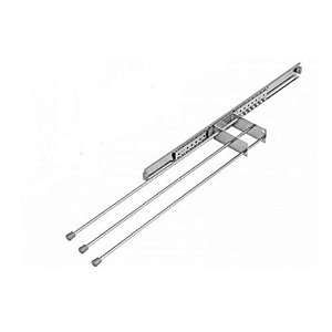 Porta Panos TTS40/104 Branco 3 Hastes FGVTN para Móveis Planejados