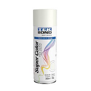 Tinta Spray Super Color Branco Fosco 250g Tekbond