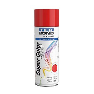 Tinta Spray Super Color Vermelho 250g Tekbond