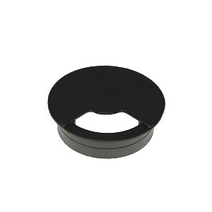 Passa Fio de Mesa Preto 60mm