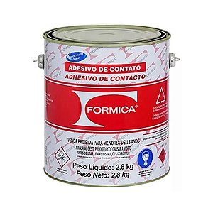 Cola Adesivo de Contato Fórmica 2,8 kg