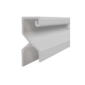PERFIL PUXADOR 4125 15MM PRETO 6M - RFC