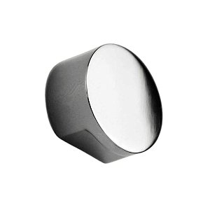 Puxador Ponto Rádio Grande 30mm Cromado Zen