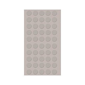 Tapa Furo Adesivo Arauco Gris – 50 Unidades