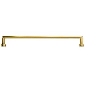 Puxador Para Móvel Alça Norbello 192mm Ouro Real  Italy Line