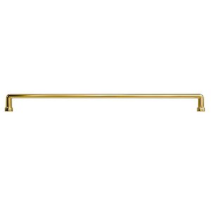 Puxador Para Móvel Alça Norbello 224mm Ouro Real  Italy Line