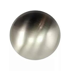 Puxador Ponto Orion 80x31mm Niquel Escovado com Verniz Zen Design