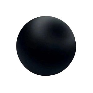 Puxador Ponto Órion 80x31mm Preto  Zen