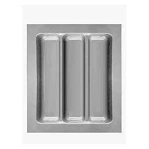 Divisória Porta Concha com 3 cavidades PSAI – Cor Cinza