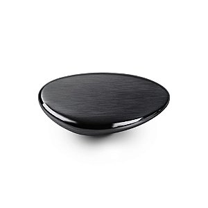 Puxador Seixo Grande Onix Escovado Zen