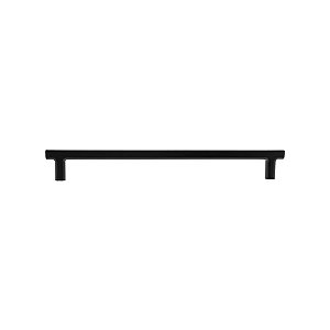 Puxador Alça Pazna  Preto Fosco 4067 192mm Torralba