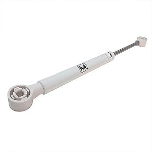 Pistão à Gás Amortecedor Para Móveis Branco 80N - METALNOX