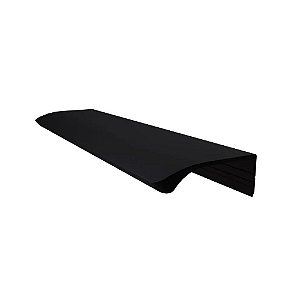 Puxador Alumínio Luna RM-414 Sobreposto 150mm Preto Rometal