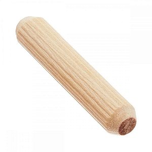 Cavilha de Madeira Diâmetro 08 x 30mm Pacote com 100 unidades