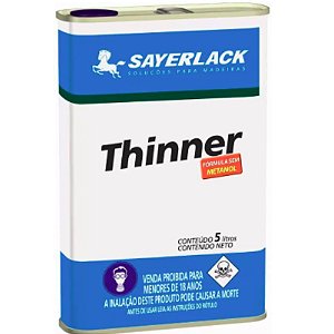 Diluente Limpeza DR 4407 5Lt Sayerlack