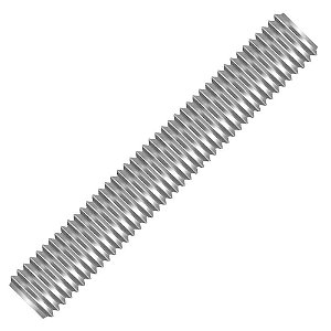 Barra Roscada Inox 304 Polido UNC 1/4x1000 Ciser