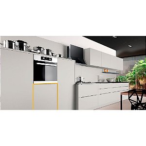 Chapa MDF Linho Cinza Calcário 6mm 2 Faces Fibraplac