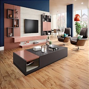 Chapa MDF Cobre Lacca Metallic 15mm 2 Faces Eucatex