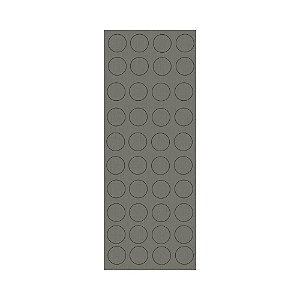 Tapa Furo Adesivo Ditela Greenplac 12mm Cartela 40 unid Jfex